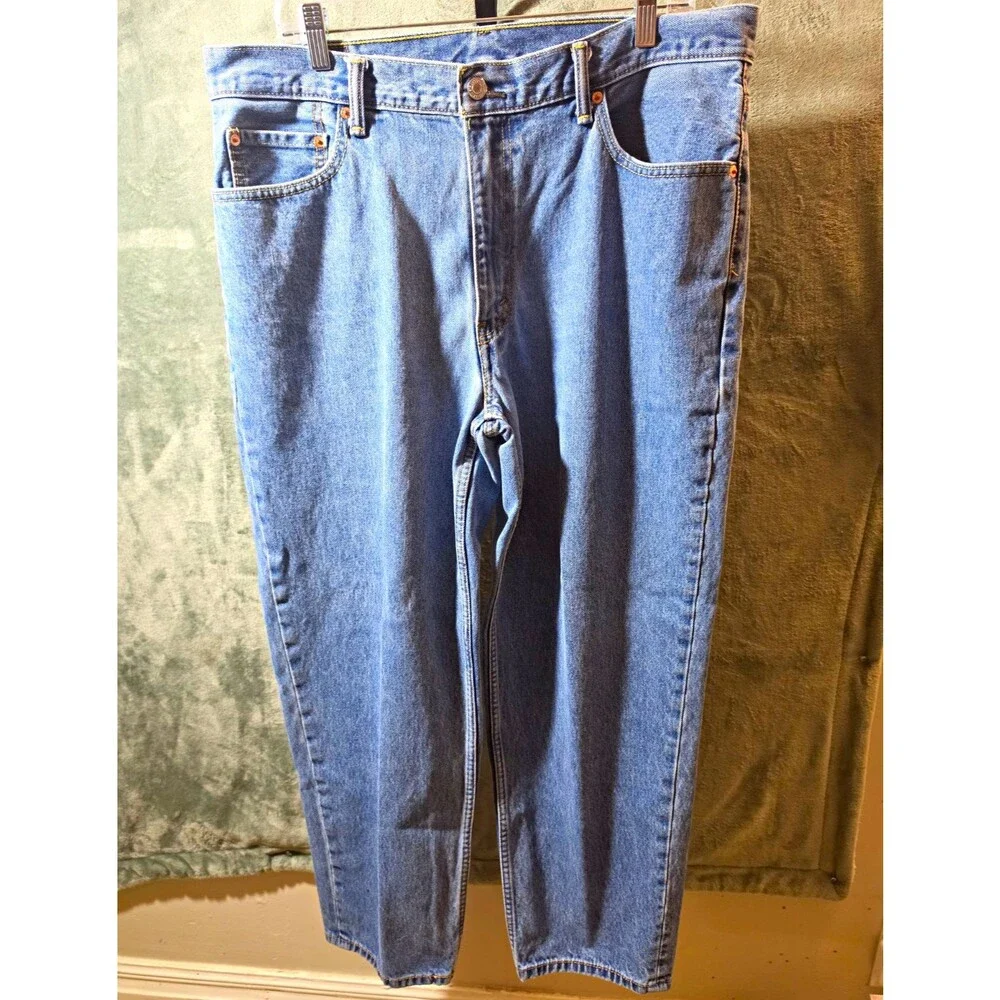 Levi's 560 Comfort Fit Jeans Men's 36x30 Blue Relaxed Tapered Denim Pants